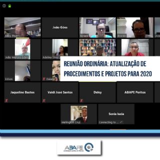 Primeira reunião ordinária de forma online